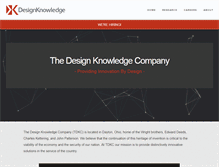 Tablet Screenshot of designknowledge.com
